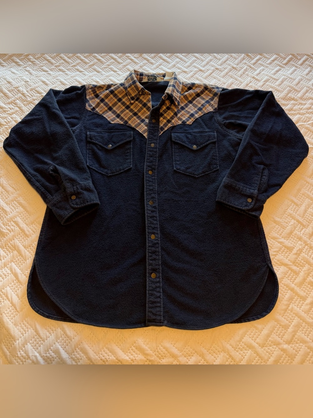 Vintage Woolrich Western Button Up Shirt Size Large